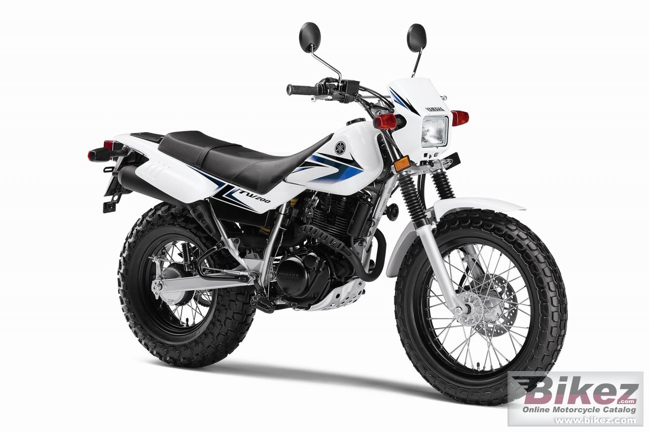 Big Yamaha tw200 picture and wallpaper from Bikez.com